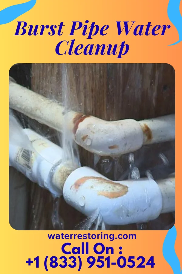 Burst Pipe Water Cleanup in Gage, OK